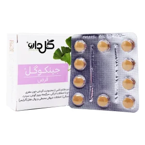 قرص جینکوگل گل دارو - 30 عددی