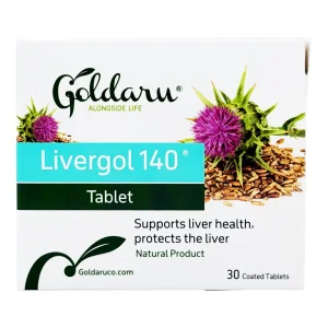 قرص لیورگل (140 میلی گرم ) گل دارو - 30 عددی