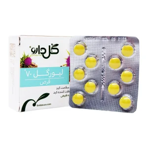 قیمت و خرید قرص لیورگل ( 70 میلی گرم ) گل دارو - 30 عددی