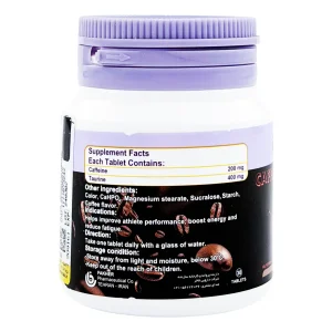 قرص کافئین + تائورین فارویتام - 30 عددی