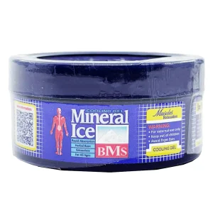 ژل خنک کننده و ضد درد بدن مینرال آیس بی.ام.اس - 100 گرم