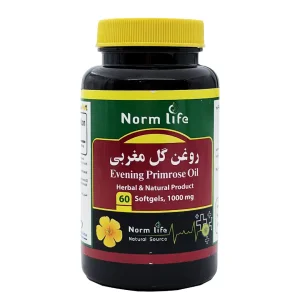 سافت ژل گل روغن مغربی نورم لایف - 60 عددی