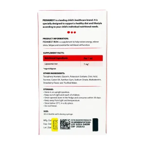 قطره خوراکی آهن پدیا بست - 30 میلی لیتر