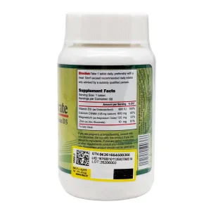 کلسیم سیترات+منیزیم+زینک+ویتامین د3 آلفا ویتامینز - 60 عددی