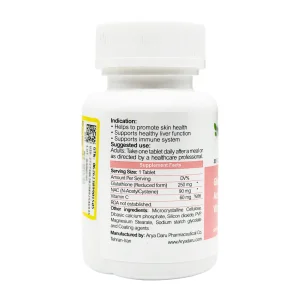 قرص گلوتاتیون و استیل سیستئین آریا دارو - 30 عددی