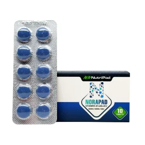 قرص نوراپاد (ویتامین ب1 + ب6 + ب12) نوتری پاد - 10 عددی