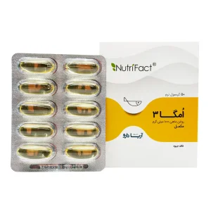 سافت ژل امگا3 1000 میلی گرم نوتری فکت - 50 عددی