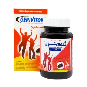 کپسول نرم ژلاتینی ژریویتون زهراوی - 30 عددی