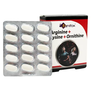 قرص آرژنین + لیزین + اورنیتین فارویتام - 30 عددی