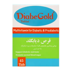 قرص دیابگلد شهاب درمان - 45 عددی