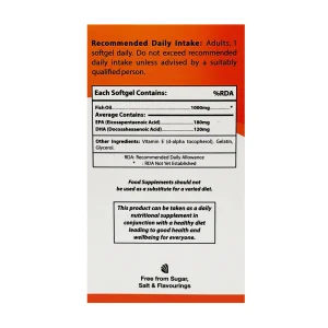 کپسول ژلاتینی امگا3 1000 میلی گرم او پی دی فارما - 30 عددی