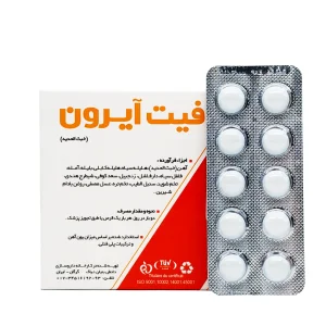 قرص فیت آیرون نیاک - 40 عددی