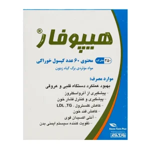 کپسول هیپوفار نوتک فار - 60 عددی