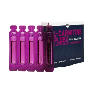 ویال مایع خوراکی ال کارنیتین پلاس(ال کارنیتین 1000+ال آرژنین 1000) بی اس کی - 10 عددی