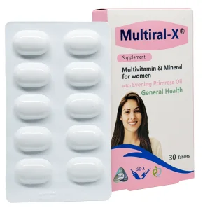قرص مولتیرال ایکس سیمرغ دارو عطار - 30 عددی