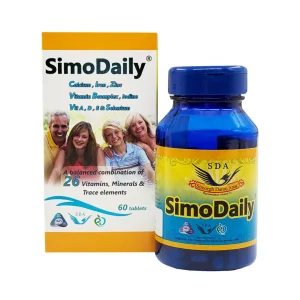 قرص سیمو دیلی سیمرغ دارو - 60 عددی