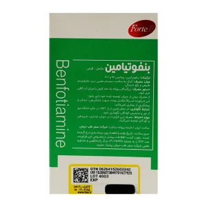 قرص بنفوتیامین فورت ای - 60 عددی