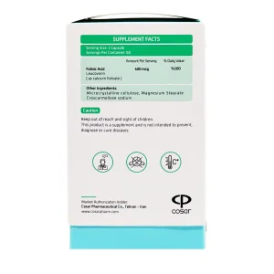 کپسول فولینیک اسید ویتامدیک  - 60 عددی
