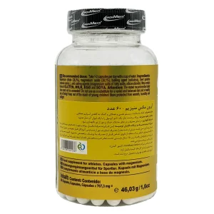 کپسول منیزیم سیترات آیرون مکس - 60 عددی
