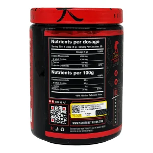 پودر کراتین منوهیدرات یاکوزا نوتریشن - 300 گرم