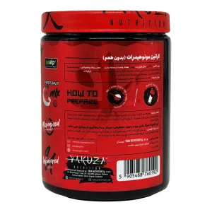 پودر کراتین منوهیدرات یاکوزا نوتریشن - 300 گرم