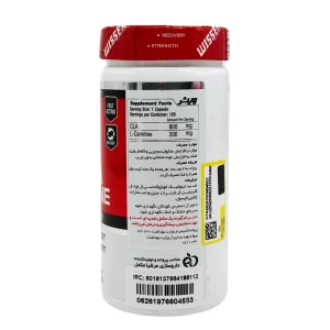 کپسول سی ال ای + ال کارنیتین ویثر نوتریشن - 120 عددی