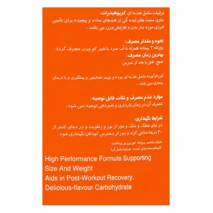 پودر کربوهیدرات ال اس پی - 2000 گرم