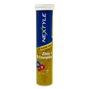 قرص جوشان زینک + ب کمپلکس نکستایل - 20 عددی