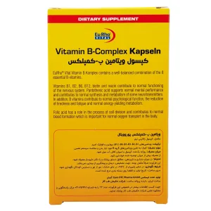 کپسول نرم ویتامین ب کمپلکس یوروویتال - 60 عددی