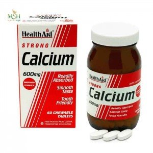 استرانگ کلسیم 600 میلی گرم هلث اید | Health Aid Strong Calcium 600 mg