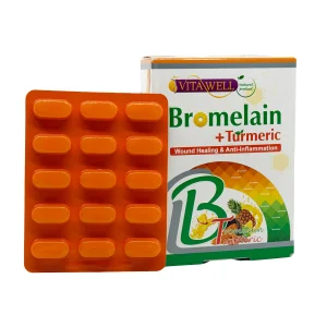 قرص بروملین + تورمریک ویتاول - 30 عددی