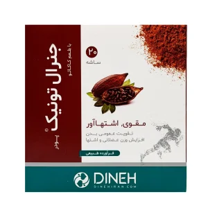 ساشه پودر جنرال تونیک دینه - 20 عددی