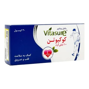 کپسول کو کیوتن 100 میلی گرم ویتاشور - 30 عددی
