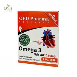 روغن ماهی 1250 میلی گرم او پی دی فارما