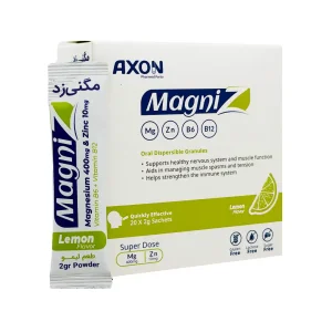 ساشه مگنی زد اکسون طعم لیمو 20 عددی