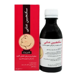 شربت سکنجبین عنابی (کمک درمان آکنه) نیاک - 200 میلی لیتر