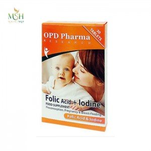 فولیک اسید و ید او پی دی فارما | OPD Pharma Folic Acid And Iodine