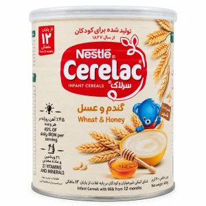 سرلاک گندم و عسل نستله - 400 گرم