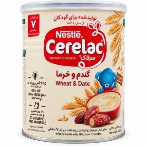 سرلاک گندم و خرما نستله - 400 گرم
