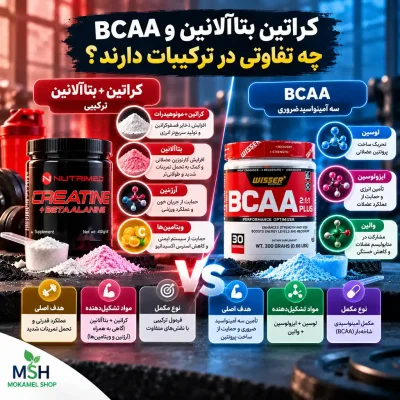 کراتین بتاآلانین یا BCAA؛ کدام برای تمرین مناسب‌تر است؟