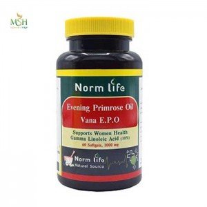 ایوینینگ پرایم رز روغن گل مغربی نورم لایف |   Norm Life Evening Primrose Oil