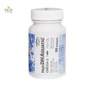 کپسول روغن ماهی حاوی DHA بالا آکواتیک کارن - 30 عددی