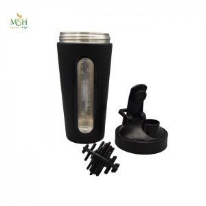 شیکر استیل یک تیکه الکوچ مدل شیشه‌دار