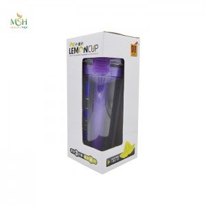 قمقمه دتاکس واتر ۲ کاره مدل Lemon Cup