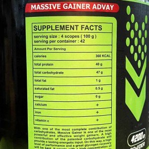 مسیو گینر ادوای | Advay Massive Gainer