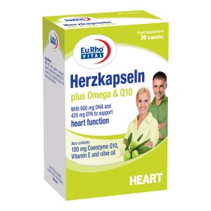 هرتز کپسول پلاس امگا و کیوتن یوروویتال 30 عددی