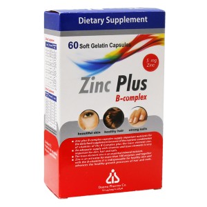 کپسول زینک پلاس 5 + ب کمپلکس دانا - 60 عددی
