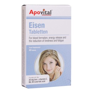 قرص ایزن(آهن) آپوویتال 40 عددی