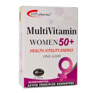 مولتی ویتامین خانم های بالای 50 سال اس تی پی فارما 30 عددی