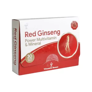 رد جینسینگ پاور مولتی ویتامین و مینرال ویتامین لایف 30 عددی